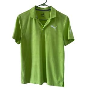 Puma Golf Polo Shirt - Youth Large - Heathered Gray